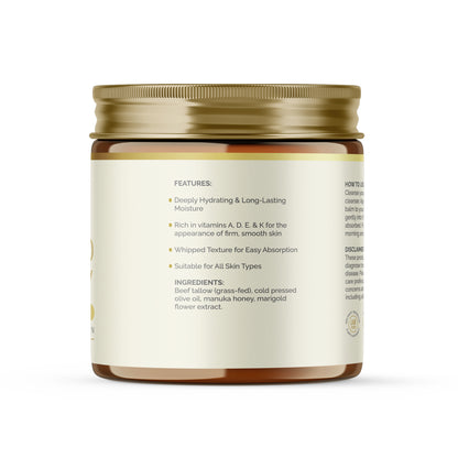 Whipped Tallow Honey Cream